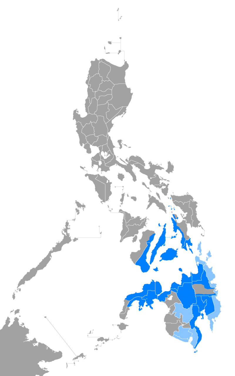 Cebuano speaking countries and territories