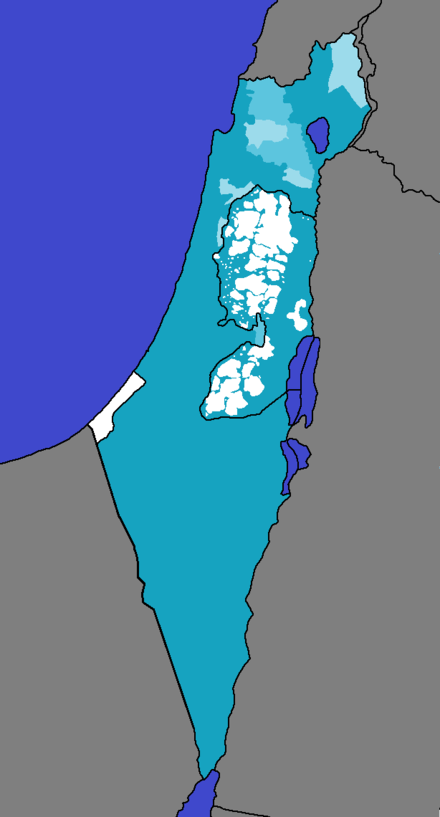 Hebrew speaking countries and territories