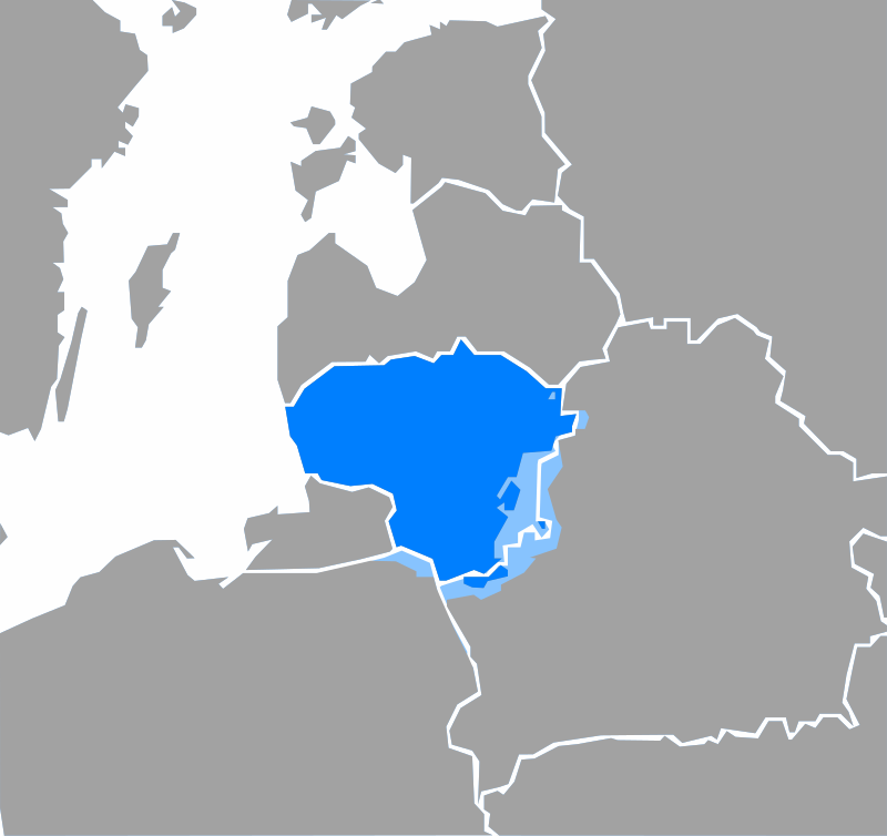 Lithuanian speaking countries and territories